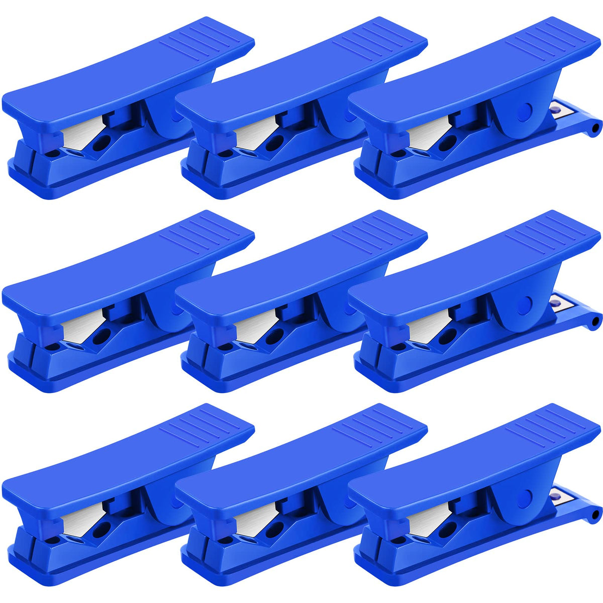 Mudder 9-piece PTFE tube cutter set front view for clean, precise cuts.