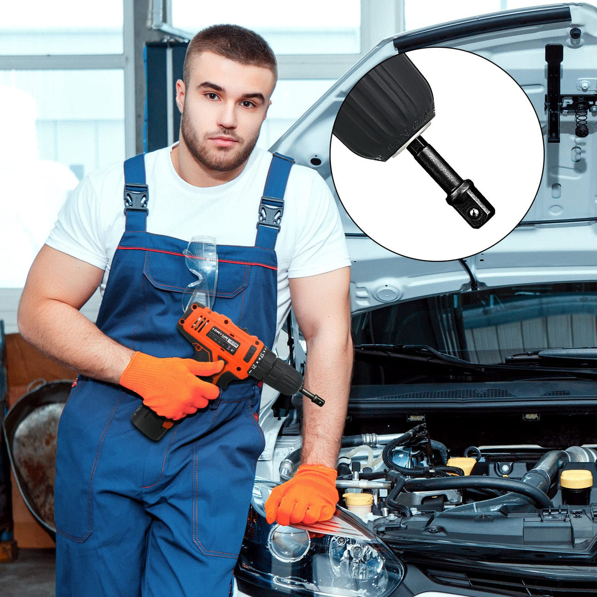 Mudder automotive DIY extension accessory for vehicle maintenance tasks