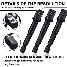 Mudder compact 6.5 cm length adapter ideal for tight spaces