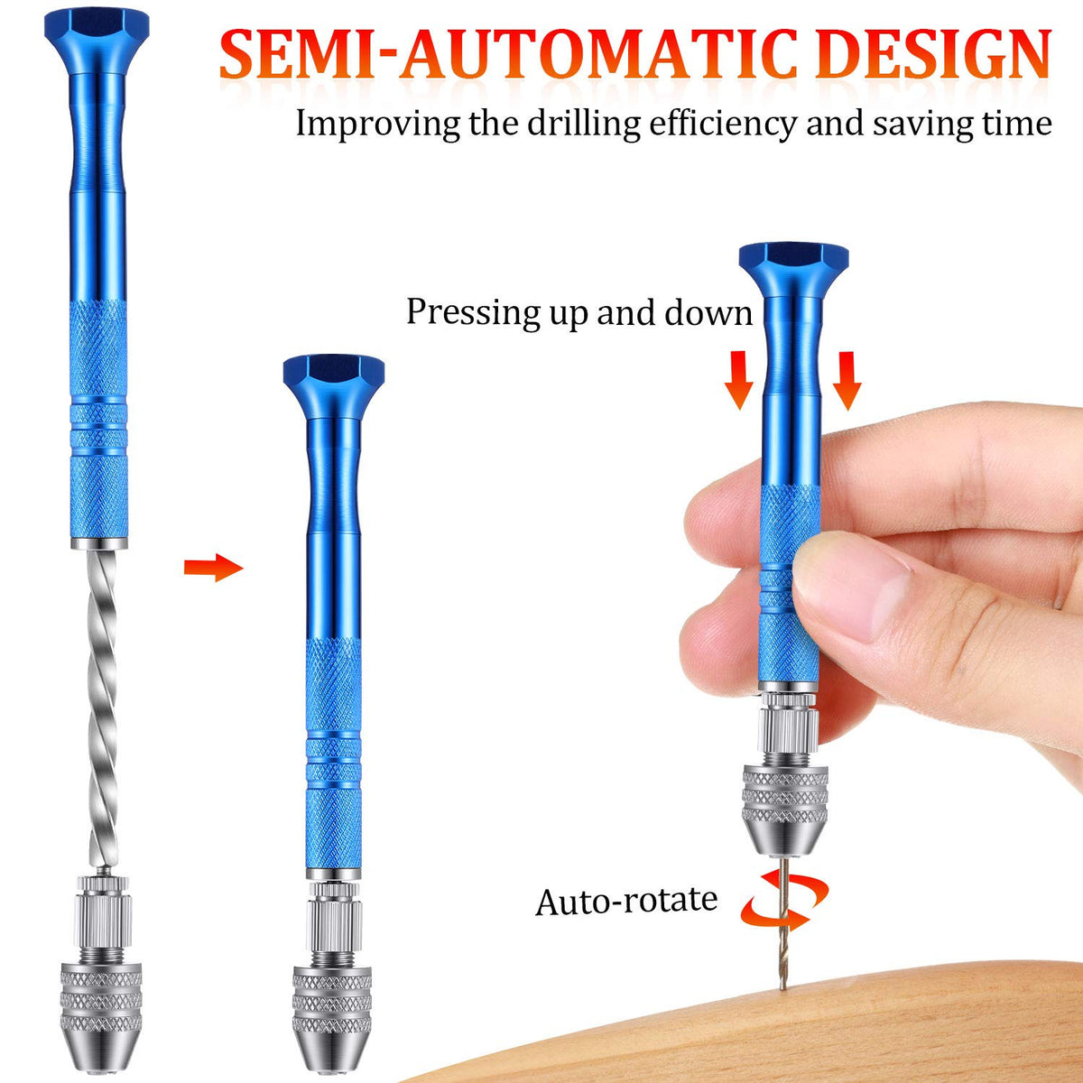 Mudder micro twist drill bits 0.5–3 mm for resin and polymer clay projects