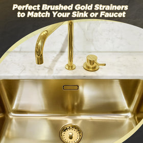 Rustproof stainless steel Mudder sink basket ready for daily use