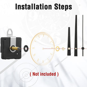 Mudder sweeping movement provides smooth, noiseless time display