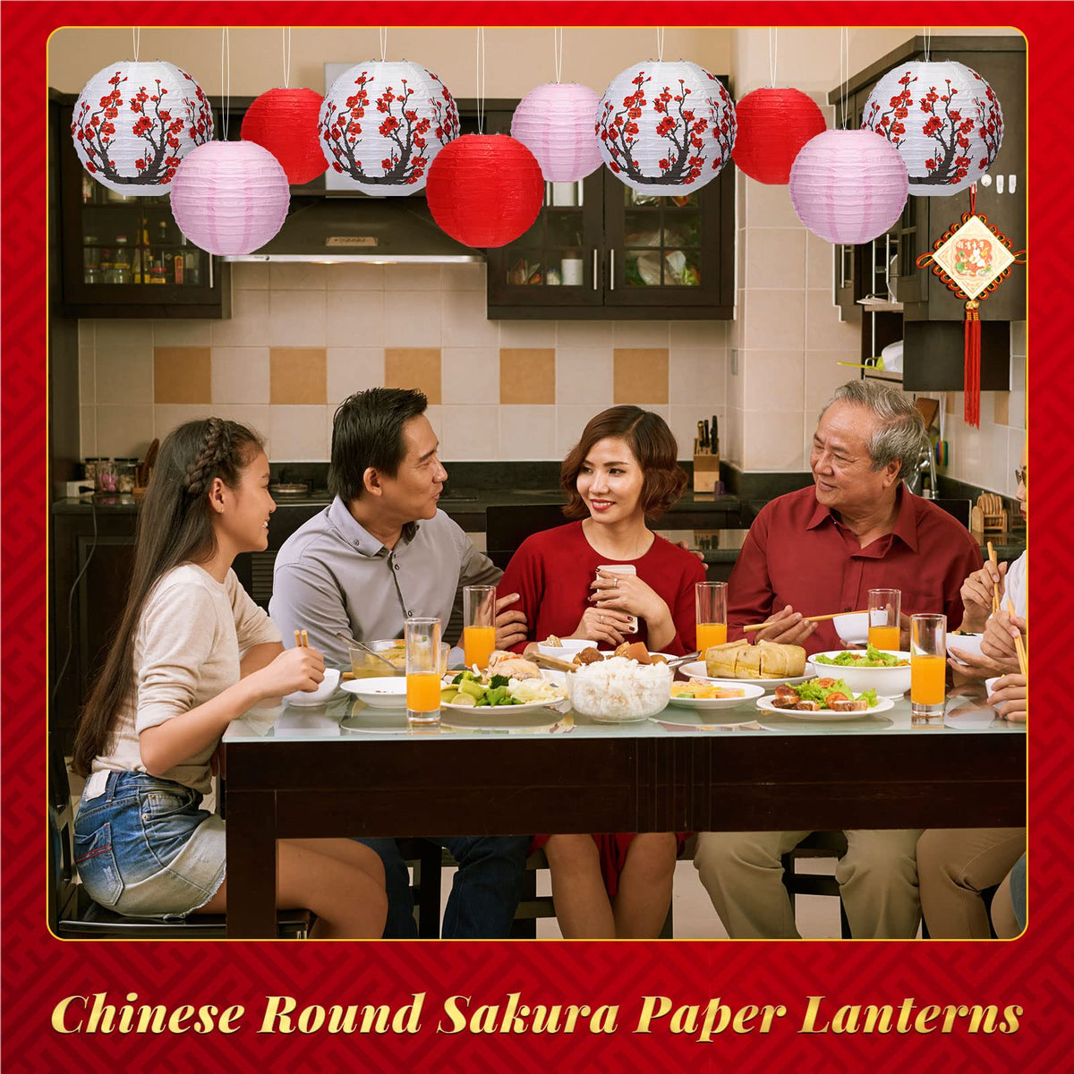 Mudder lanterns create elegant ambience for weddings and parties.