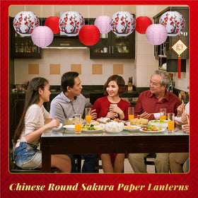 Mudder lanterns create elegant ambience for weddings and parties.