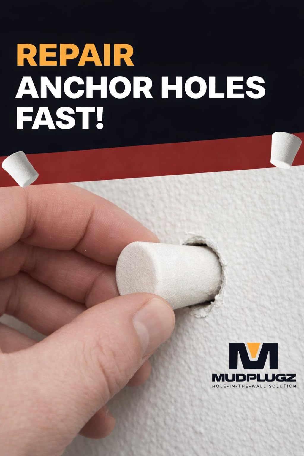 MudPlugz reusable Stingray prep tool enables precise hole sizing.