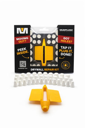 MudPlugz versatile-use for contractors and DIY wall repairs.