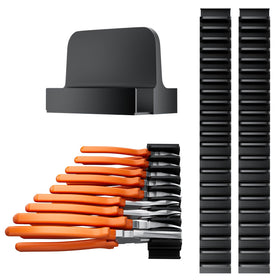 Mudygelay 44-piece plier organizer showing modular design for flexible layouts.