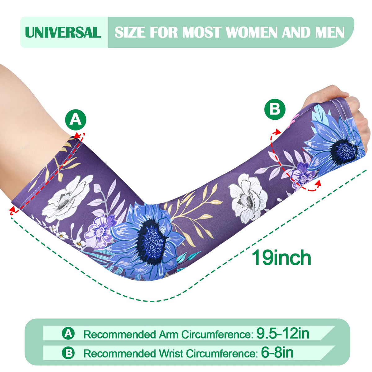 Mukum flower-patterned sleeves offer rural style and comfortable protection while gardening