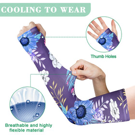 Mukum non-slip design keeps sleeves in place during gardening and outdoor chores