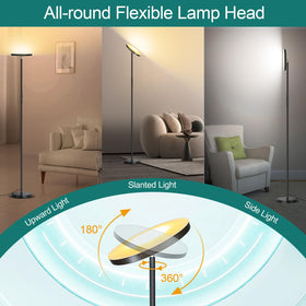 Mukuxin floor lamp memory function remembers last setting