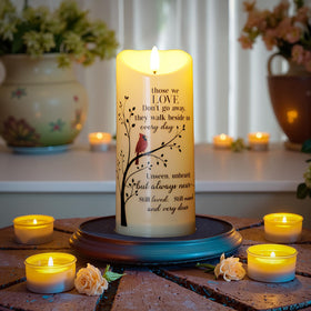 MULCHUM memorial centerpiece for remembrance and quiet reflection
