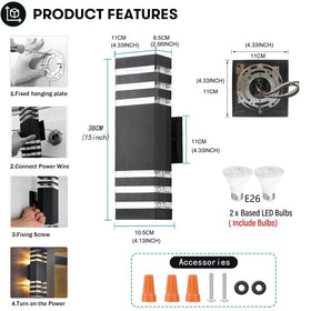 MUCLUD easy installation kit includes mounting hardware for quick setup.
