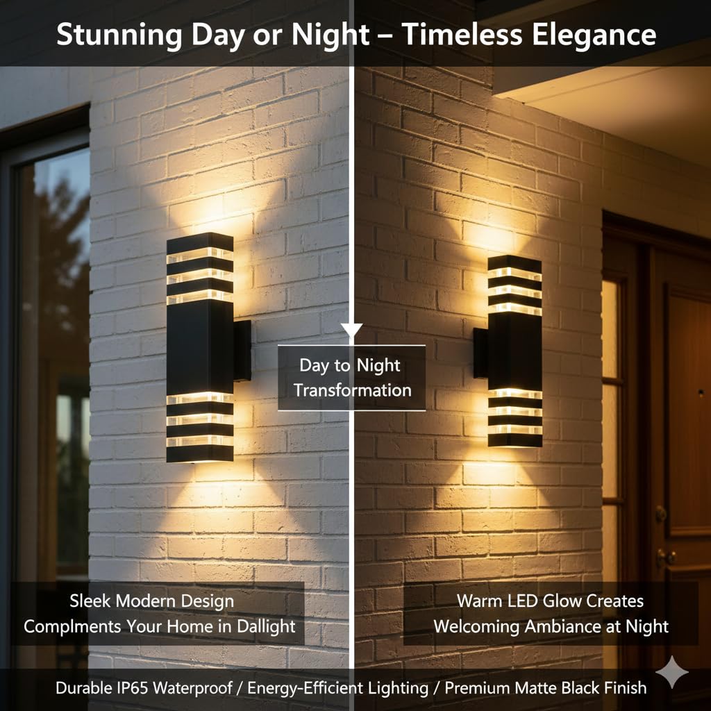 MUCLUD ideal for porches, gardens, and garages seeking warm outdoor ambiance.