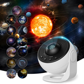 MuliVid Galaxy Projector Pro casts a vivid ceiling starry sky for immersive room decor.