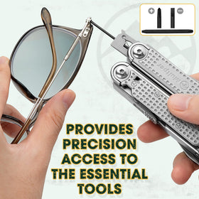 Multper can-opener and ruler assist camping prep and measurements