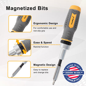 MULWARK 37 standard bits for quick screwdriving tasks
