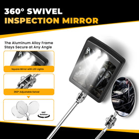 Mulwark 5 lb magnetic stick handles heavier metal components in automotive and workshop tasks.