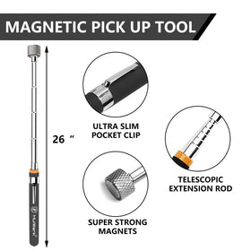 Mulwark 1.5lb magnet tool ideal for small fasteners.