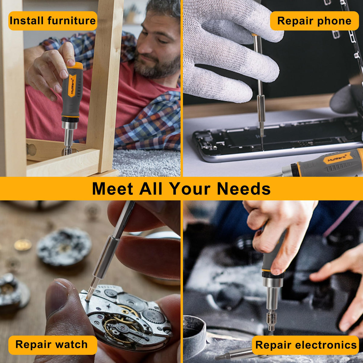 MULWARK DIY electronics and automotive kit in a sturdy case