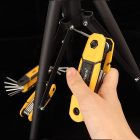 MULWARK metric hex keys 8-piece laid out for precise metric fasteners