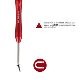 MULWARK PH00 eyeglasses tip ready for tiny screws