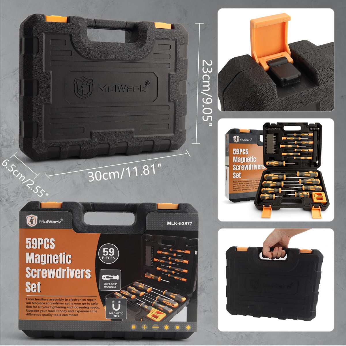 MulWark precision screwdrivers collection enables delicate electronics work