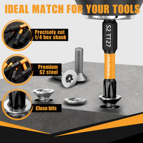Bits in action with drill and driver for vehicles and bicycles.