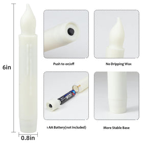 MUMCHASI safe flame-free candles ideal for churches.