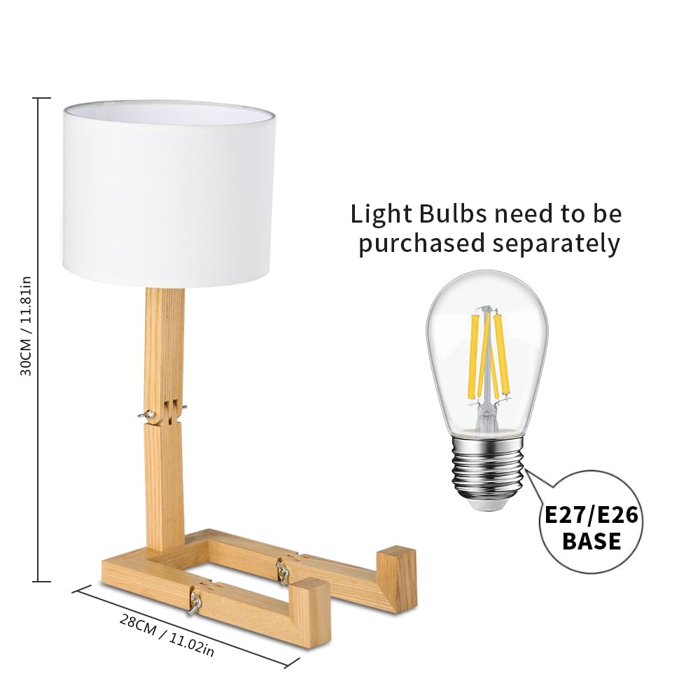 MUMENG Robot lamp sits on desk and bends into shelves