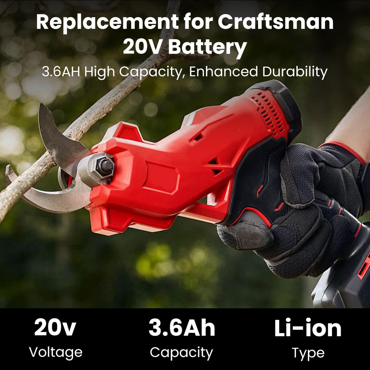 Munikind 2A fast charger for Craftsman V20 batteries.