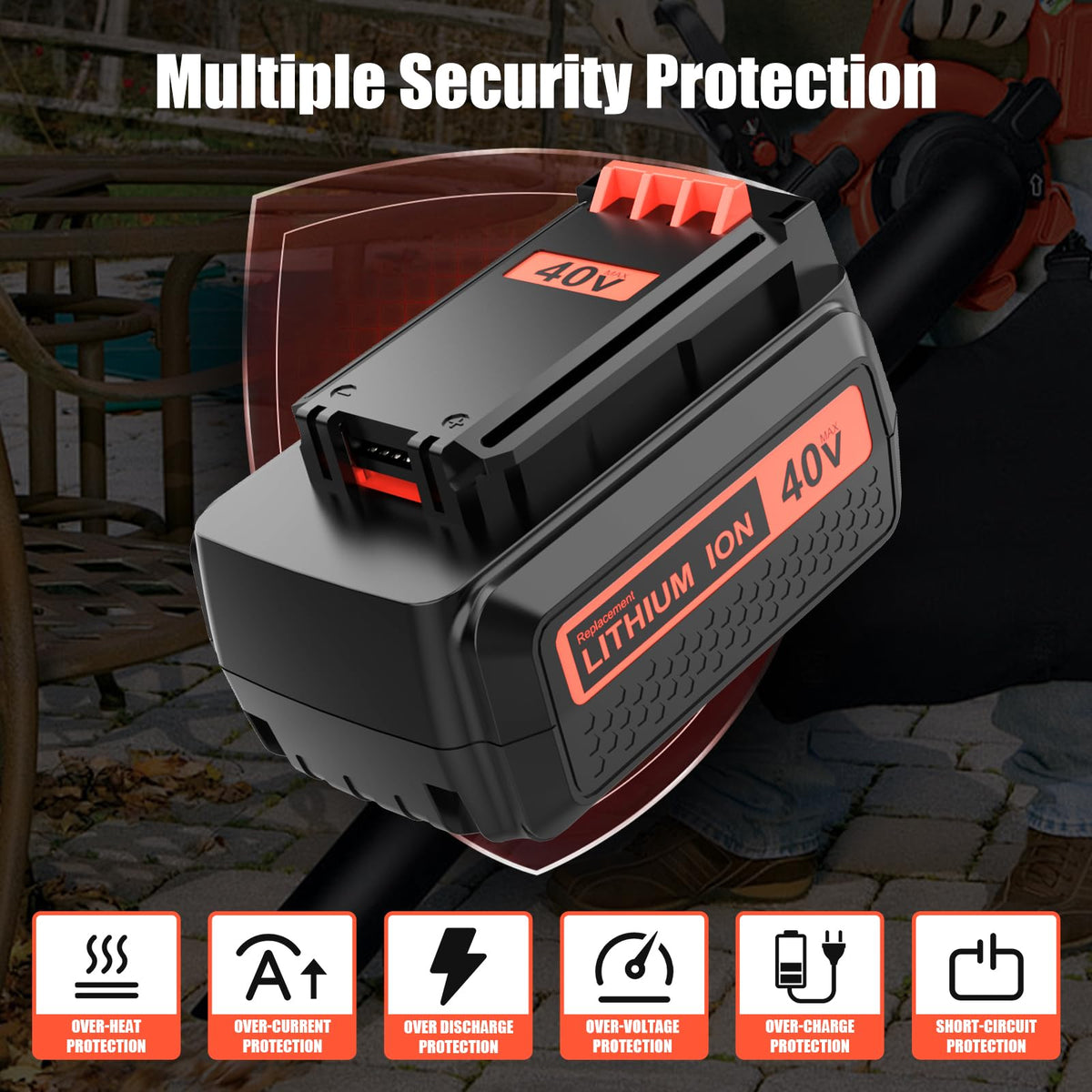 Munikind 3600mAh high-capacity pack for longer cordless tool sessions