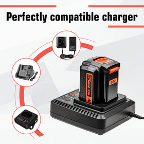 Munikind battery indicators show charge status and remaining runtime