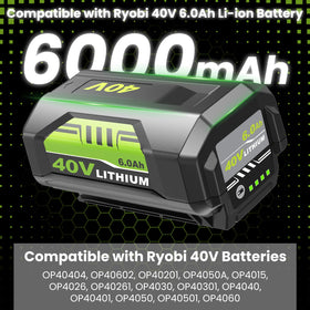 Munikind OP4026 battery with LED indicator for quick status checks