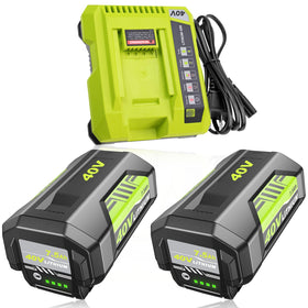 Munikind Ryobi 40V battery OP4026 with LED indicator for status.