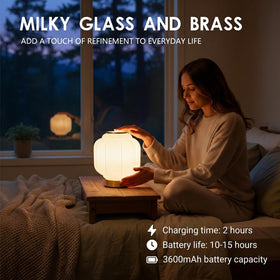 MUSEDS 4W dimmable lamp offering adjustable brightness for reading.