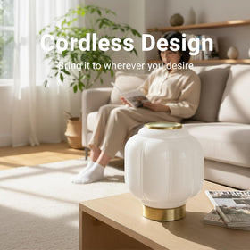 MUSEDS cordless lamp for portable bedside glow.