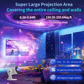 Musqua Galaxy Projector projection discs collection offering varied scenes