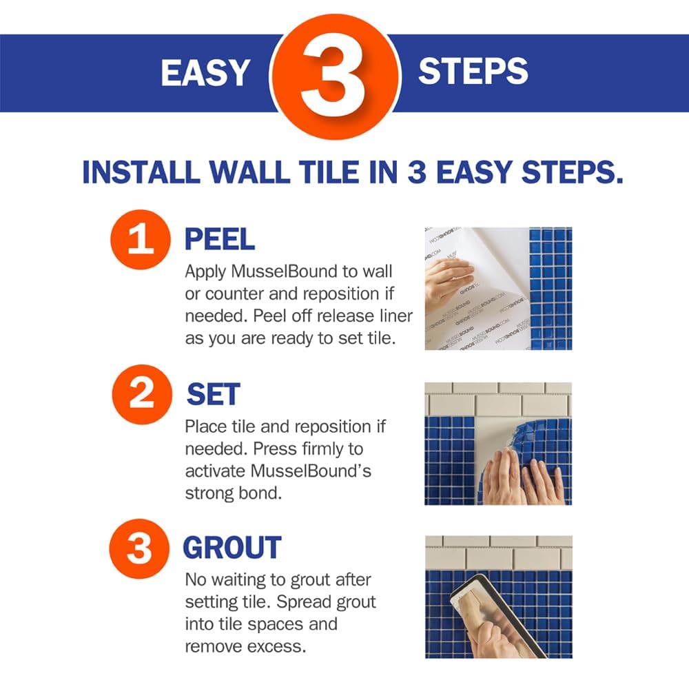 MusselBound beginner-friendly DIY tile project