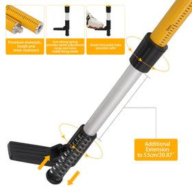 MUTOOP spring-loaded anti-shift system prevents tool drift.