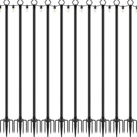 Mutovlin 10ft light pole assembly for easy setup and stable outdoor lighting.