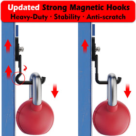 MUTUACTOR anti-scratch hook design protecting metal surfaces