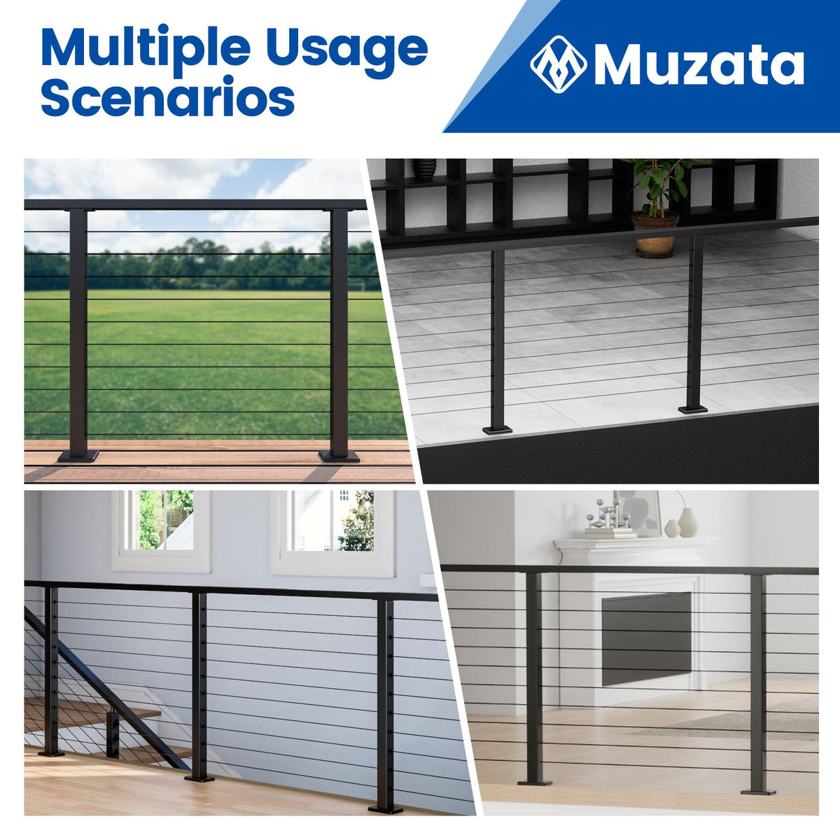 Muzata design recommendations for versatile layouts and stabilizers.