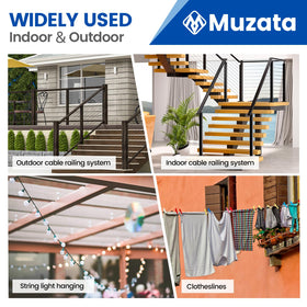 Muzata indoor and outdoor use for lights and photo display applications
