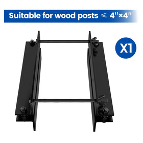 Muzata reciprocating saw guide attachment angle-cutting enables precise 0–45° bevels.