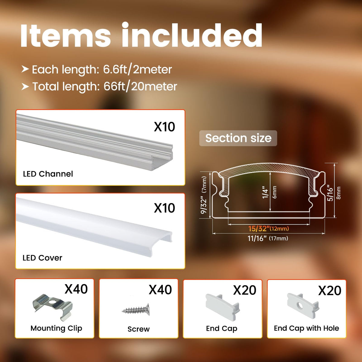 Muzata U1SW milky white diffuser cover softens glare and creates gentle illumination.