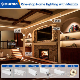 Muzata V1SW corner connector LC08 for seamless corners