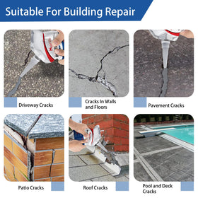 MuzeFansi Cement Crack Sealant suitable for concrete, brick, tile, and more surfaces