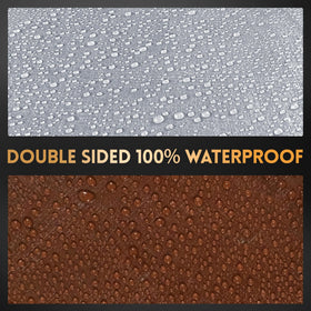 MVPNET tarp with rust-resistant grommets for secure setup