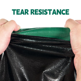 MVPNET tarp dual-sided coating delivers comprehensive waterproof protection.