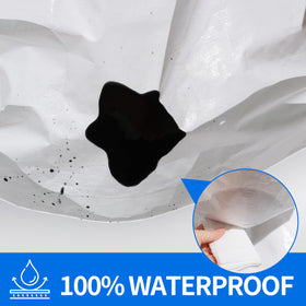 MVPNET tarp waterproof 12mil close-up demonstrates reliable coverage for boats or poolside protection.